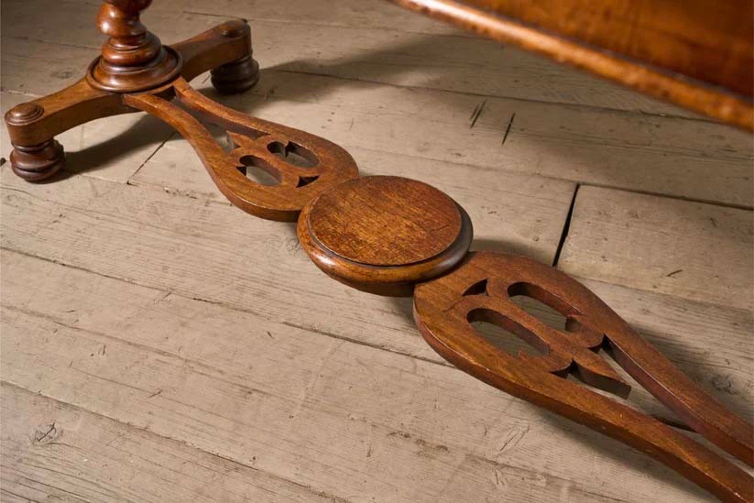 19th Century Victorian Barley Twist Writing Table - JAA