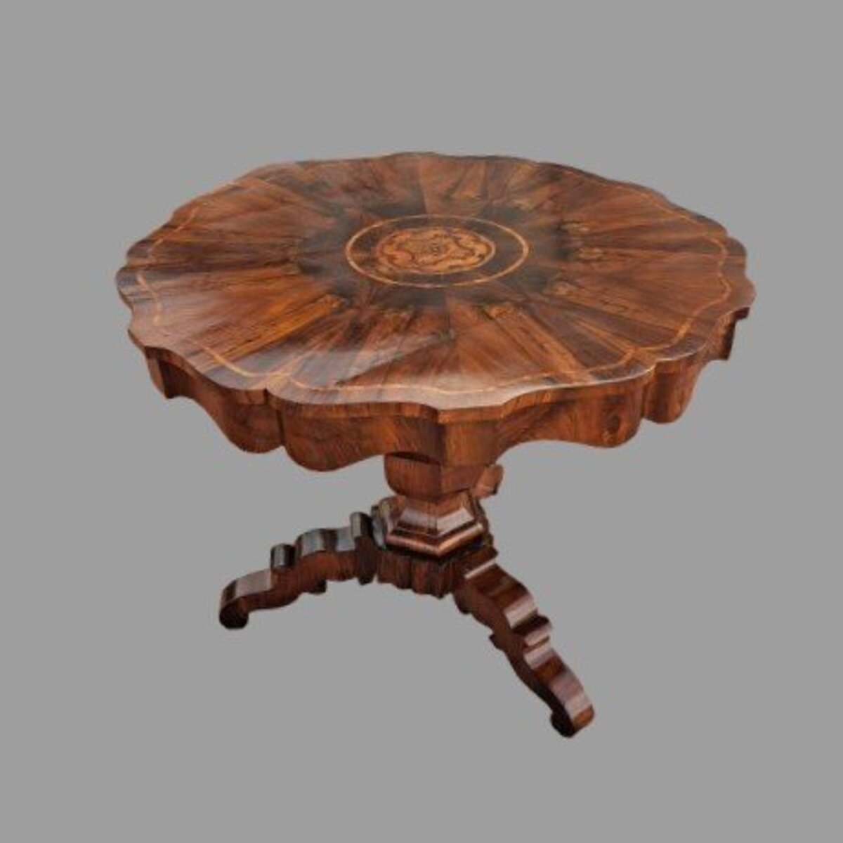 Inlaid Table From The Charles X Period - JAA