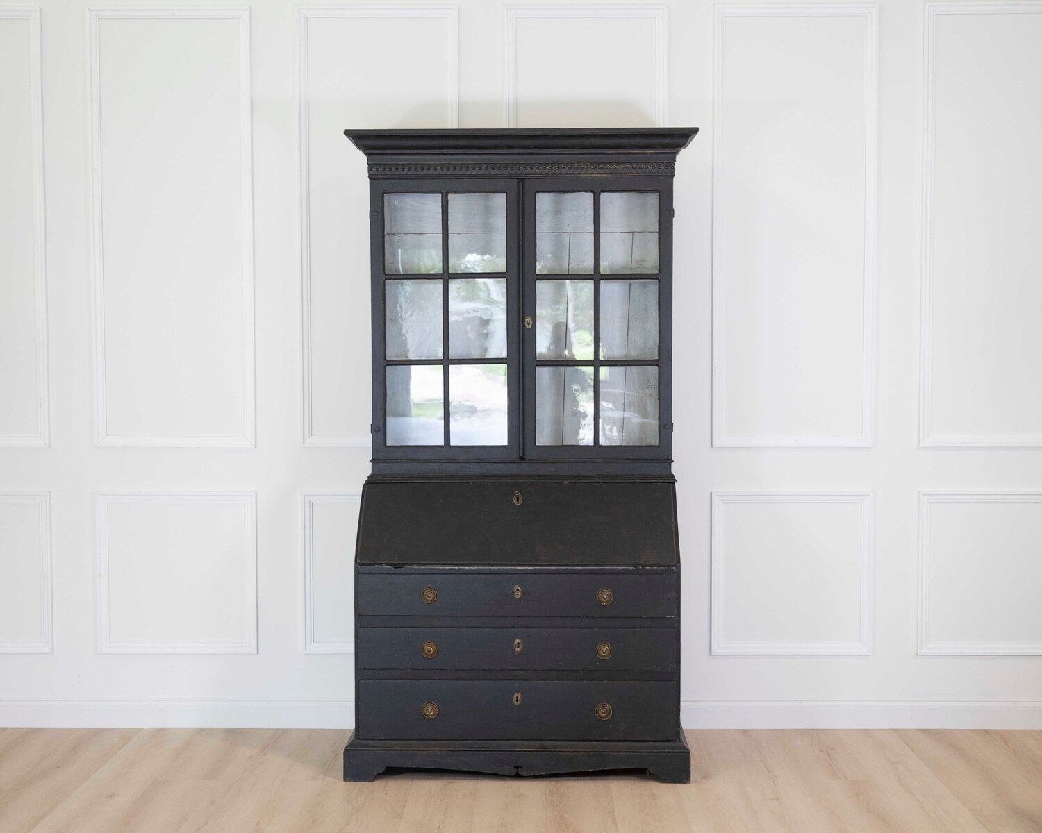 Swedish Gustavian Style Secretary and Vitrine - JAA