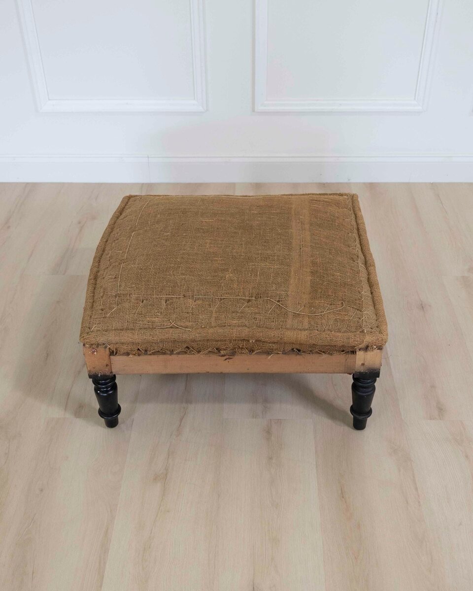 19th Century French Stool, Ready to Upholster - JAA