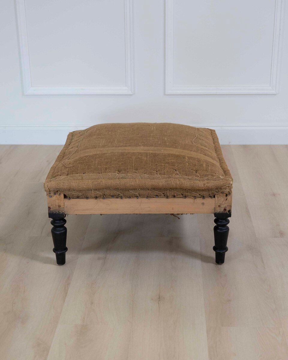 19th Century French Stool, Ready to Upholster - JAA