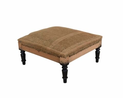 19th Century French Stool, Ready to Upholster