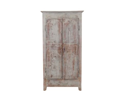 French 18th Century Painted Pine Cabinet