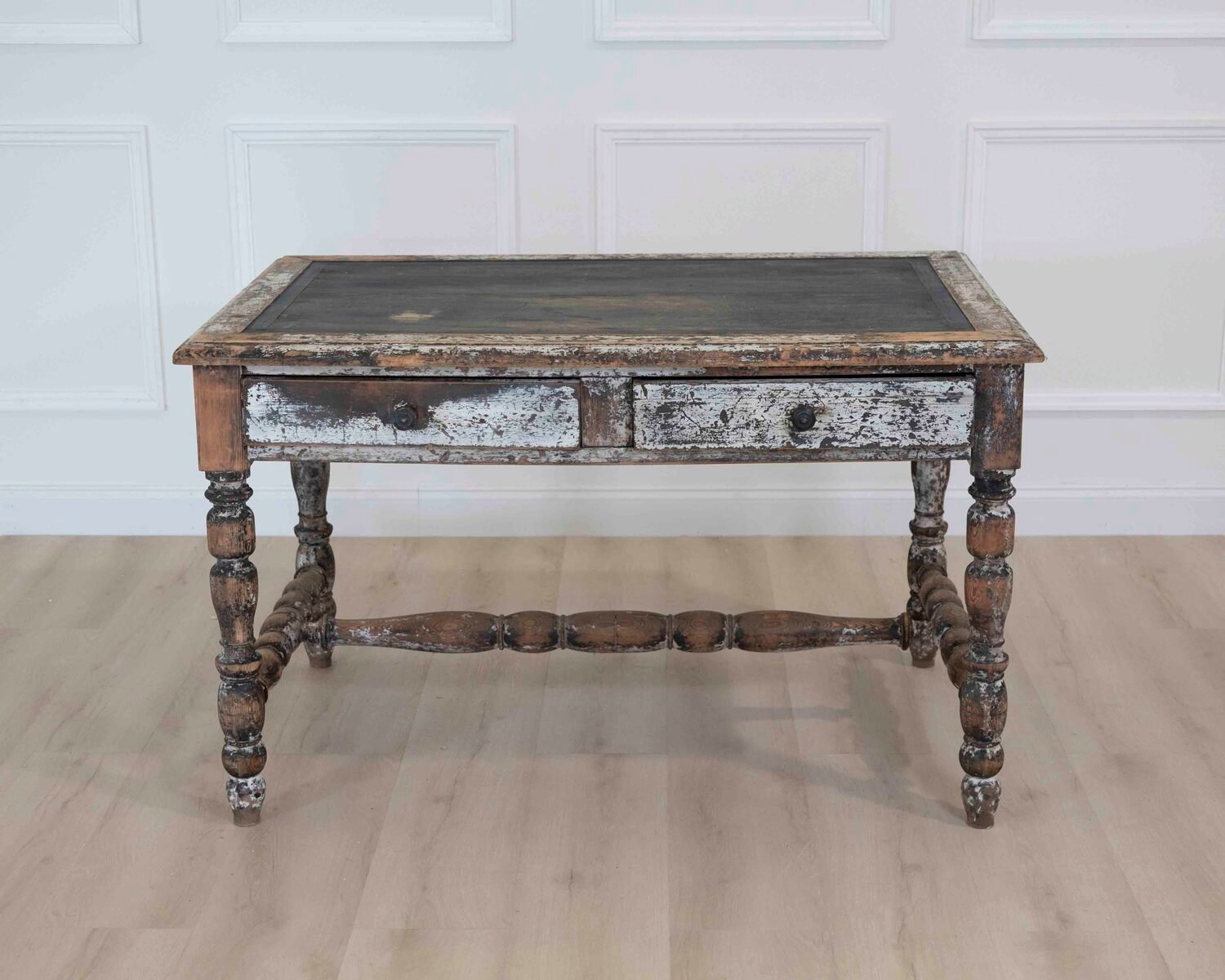 19th Century Napoleon III Desk with Original Patina - JAA