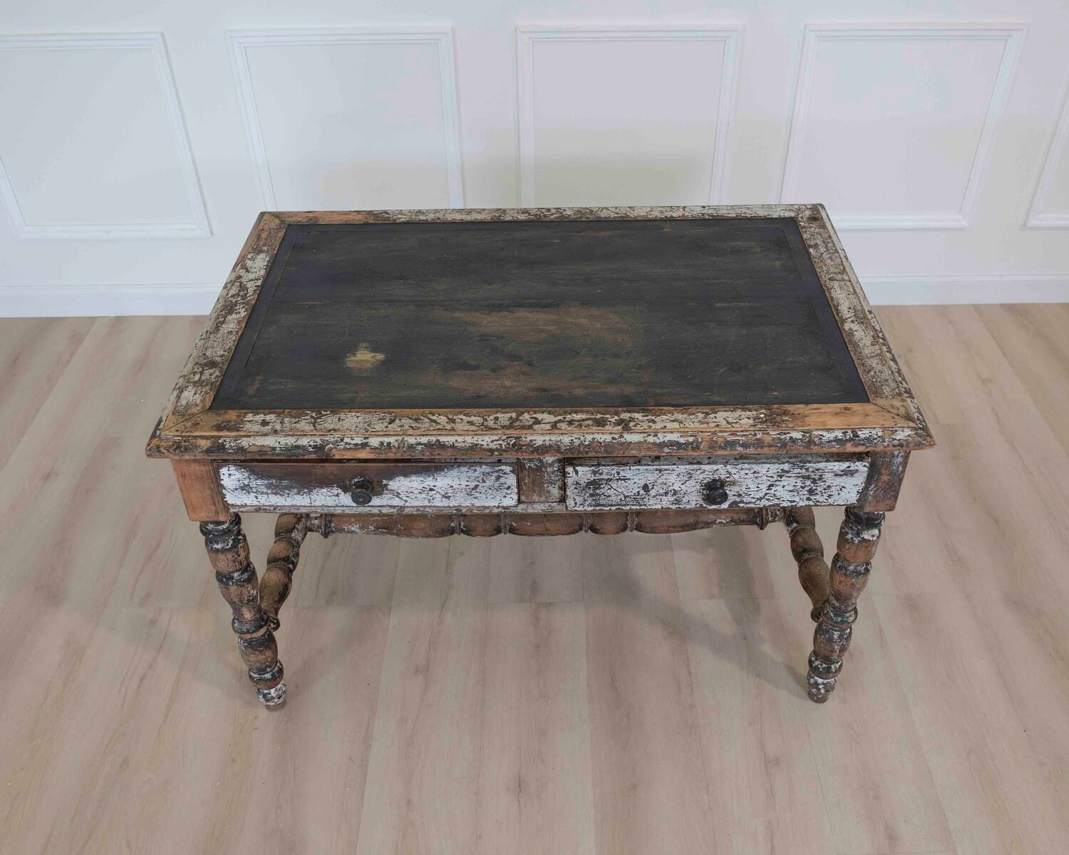 19th Century Napoleon III Desk with Original Patina - JAA