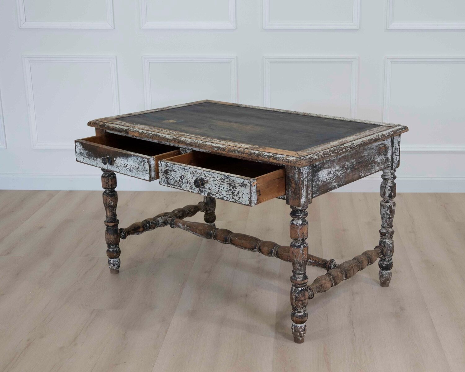 19th Century Napoleon III Desk with Original Patina - JAA