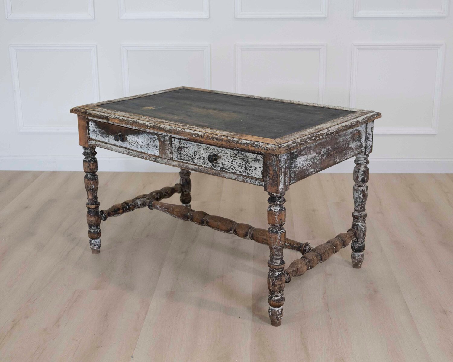 19th Century Napoleon III Desk with Original Patina - JAA