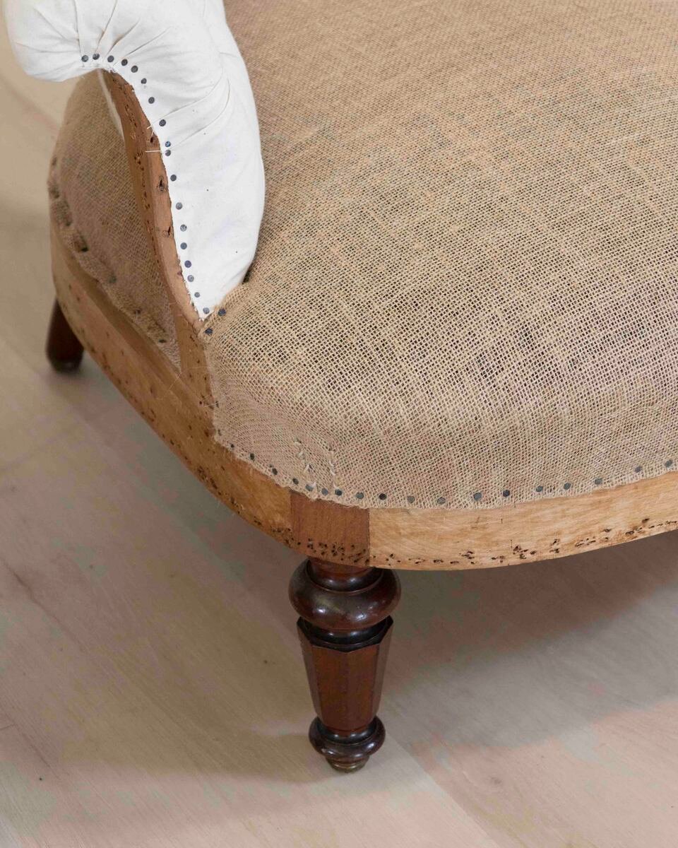 Pair of 20th Century French Chairs, Ready to Upholster - JAA