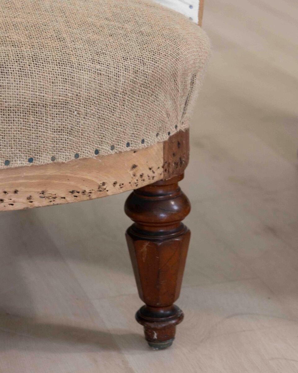 Pair of 20th Century French Chairs, Ready to Upholster - JAA