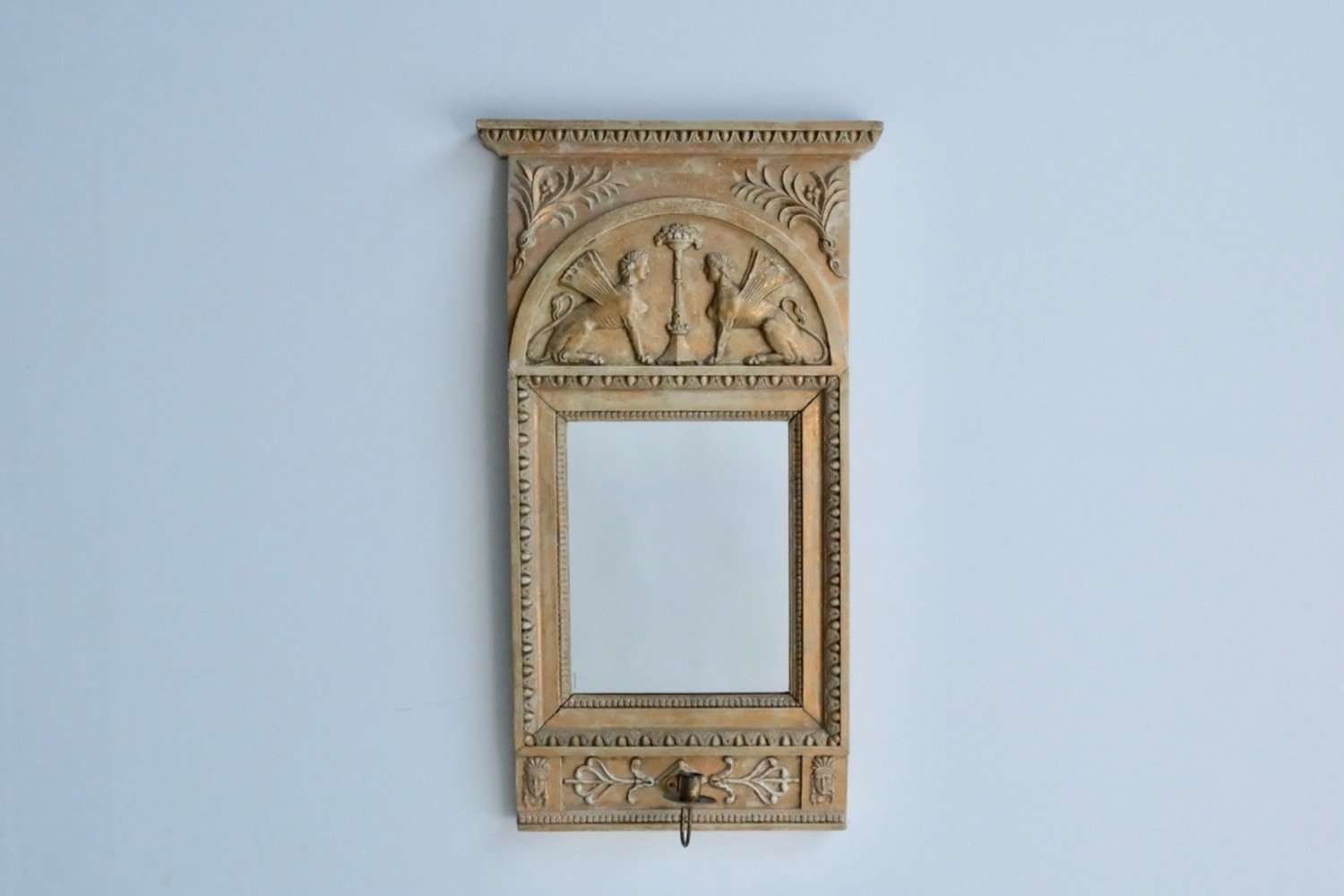 An early 19th century empire wall sconce in original surface. Circa 1820 - JAA