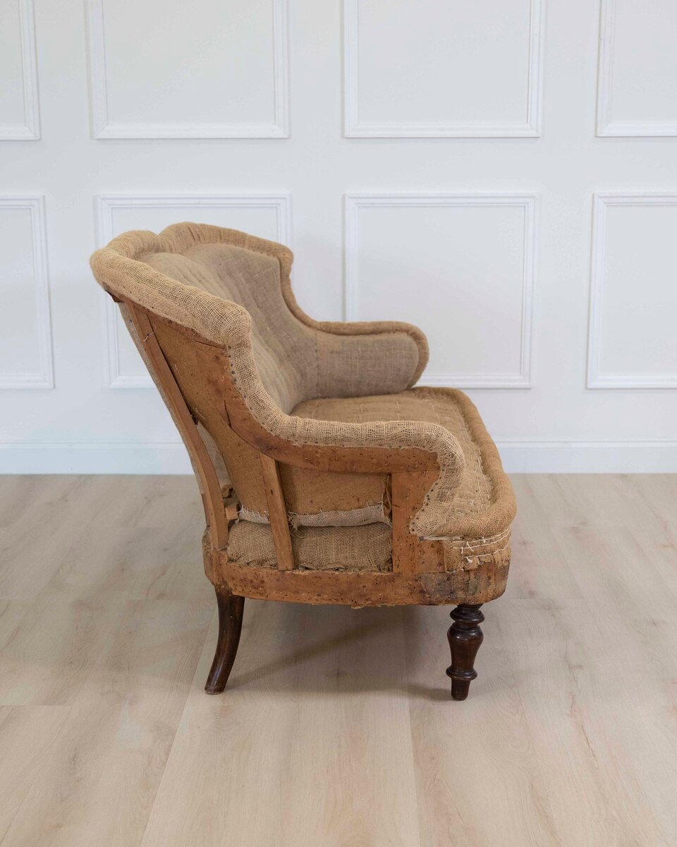 20th Century French Sofa, Ready to Upholster - JAA