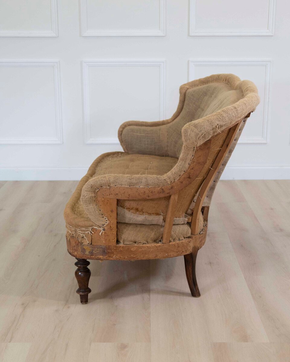20th Century French Sofa, Ready to Upholster - JAA