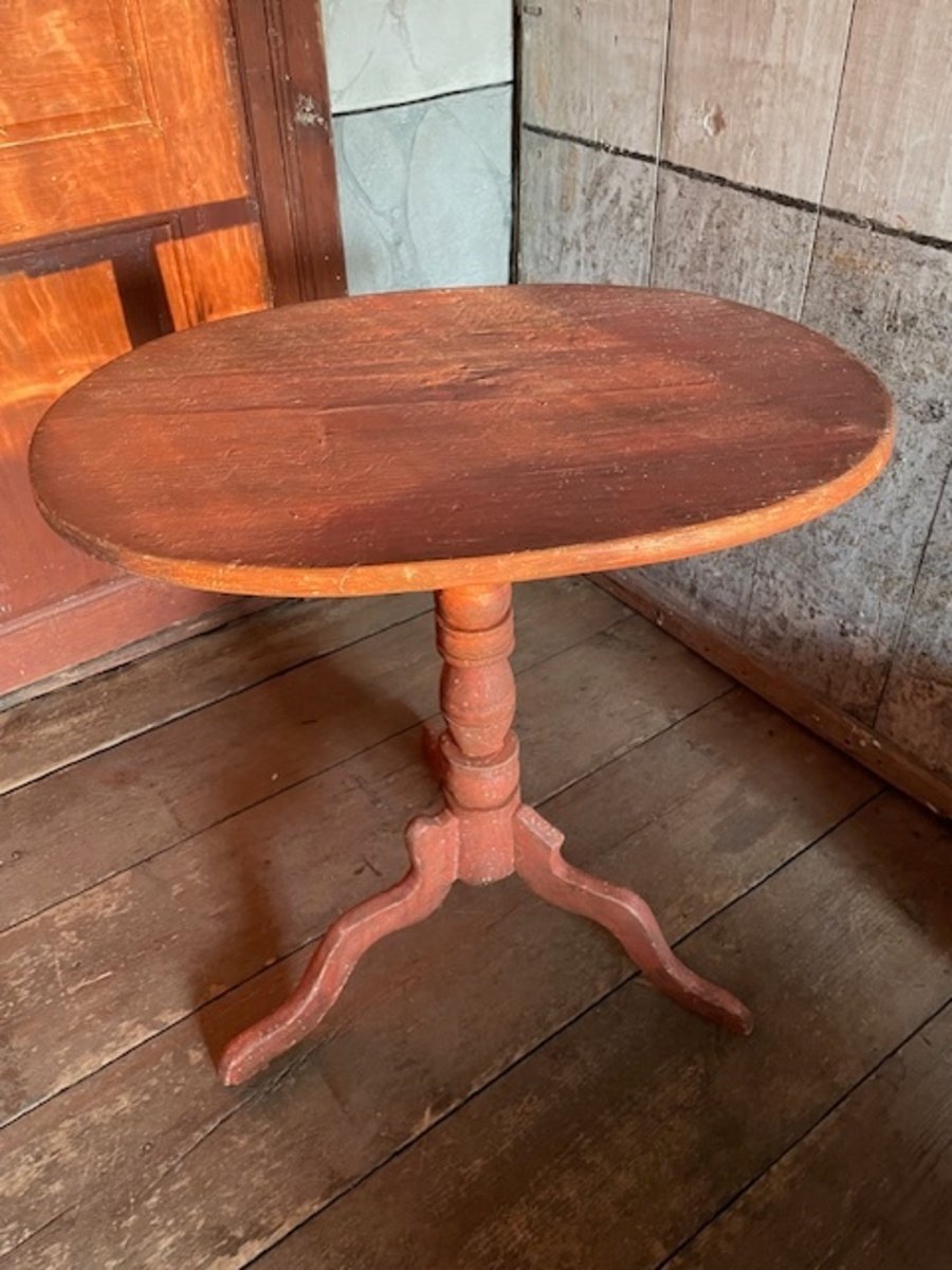 19th Century Swedish Tri-Pod Side Table - JAA