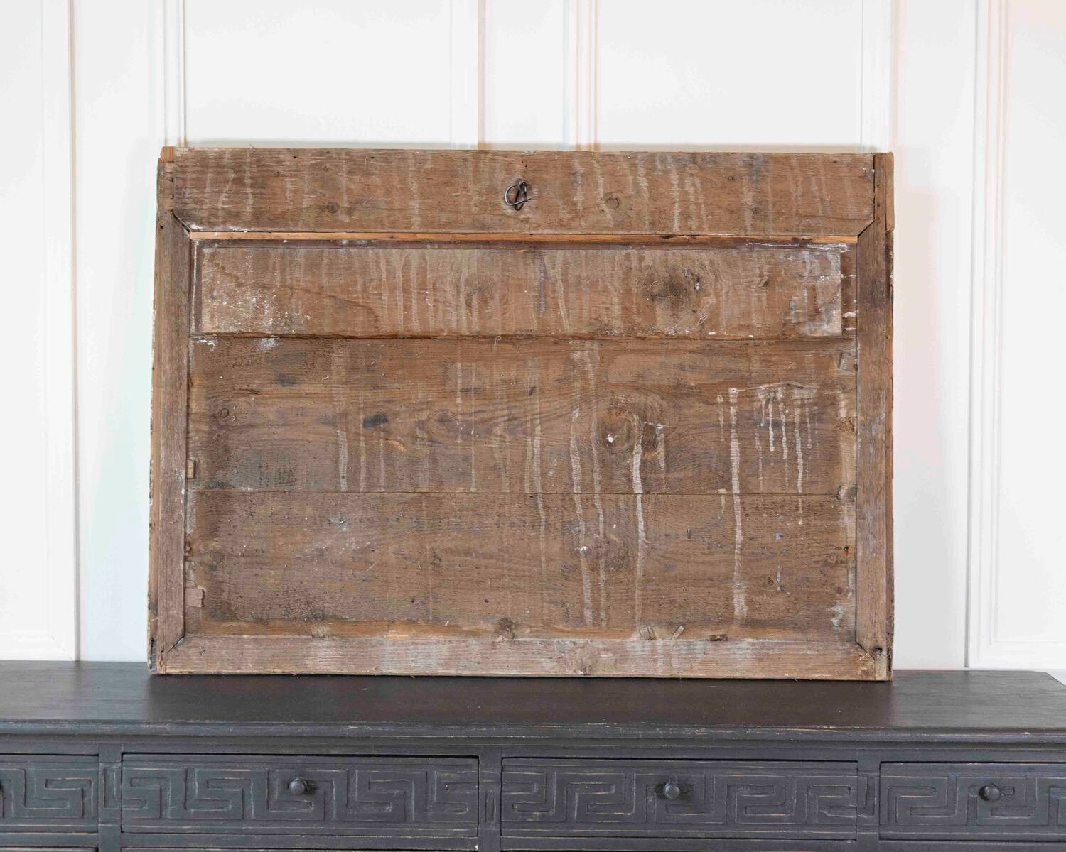 Late 18th Century French Carved Boiserie Panel with Original Paint - JAA