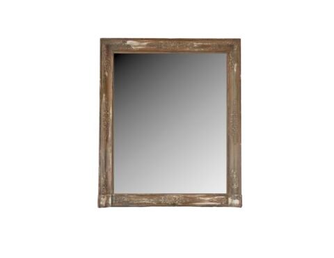 French 19th Century Empire Painted Mercury-Glass Mirror