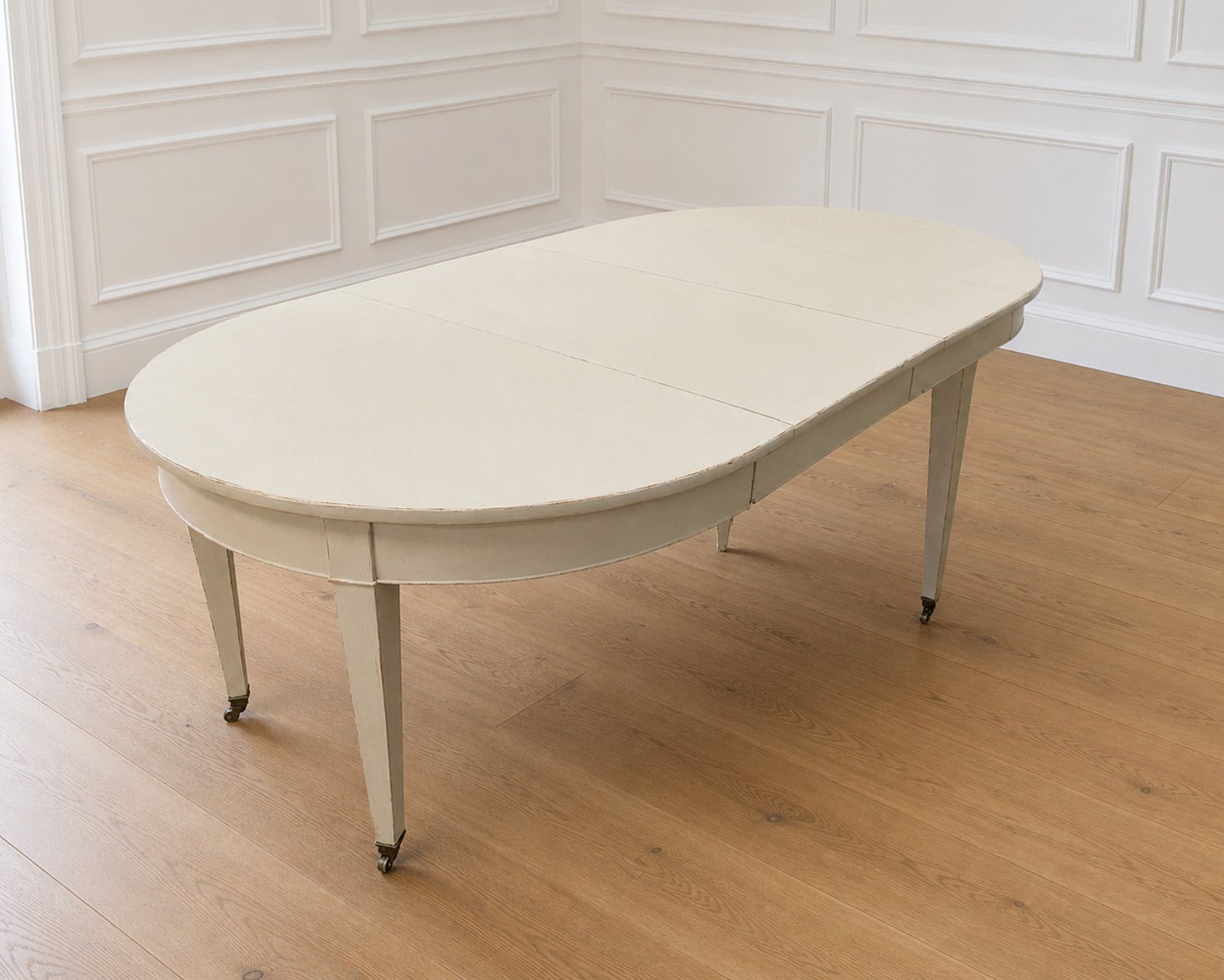 Swedish Early 19th Century Gustavian Extension Table with Two Leaves, c.1800 - JAA