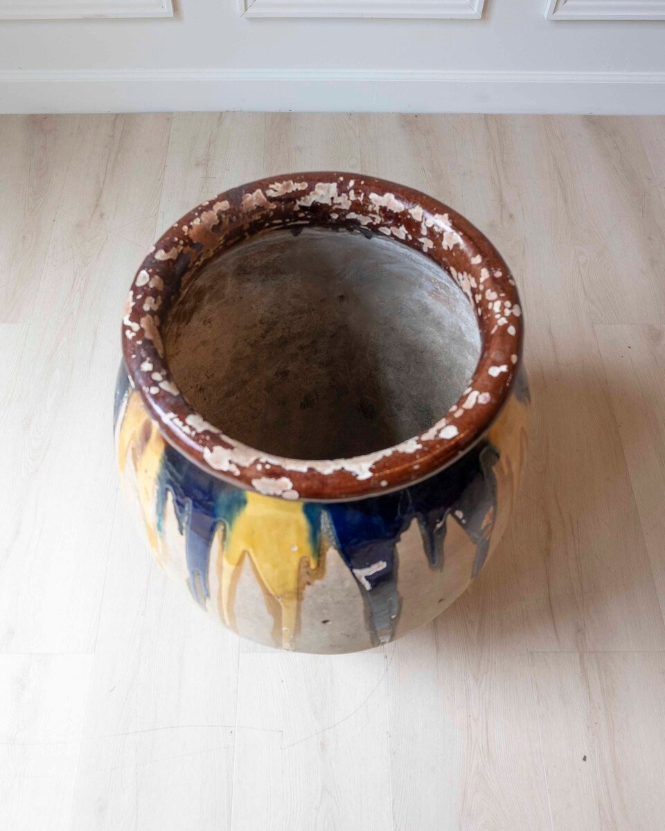 French 19th Century Terracotta Dribble Pot - JAA