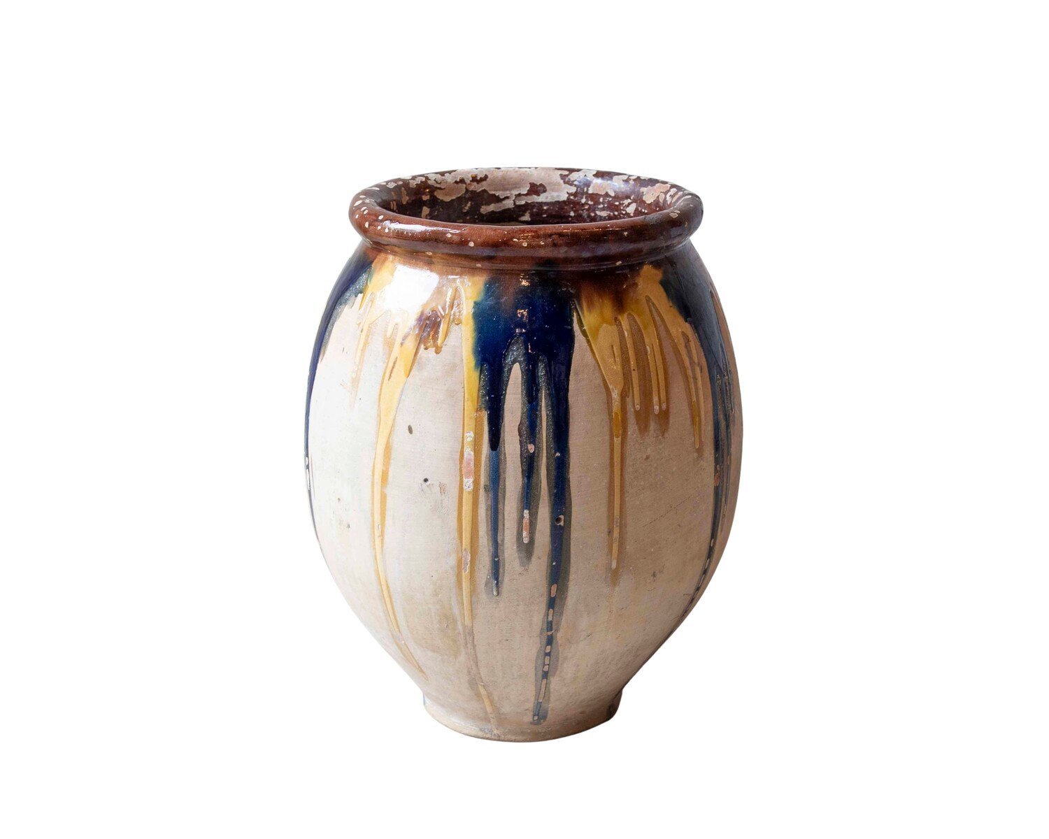 French 19th Century Terracotta Dribble Pot