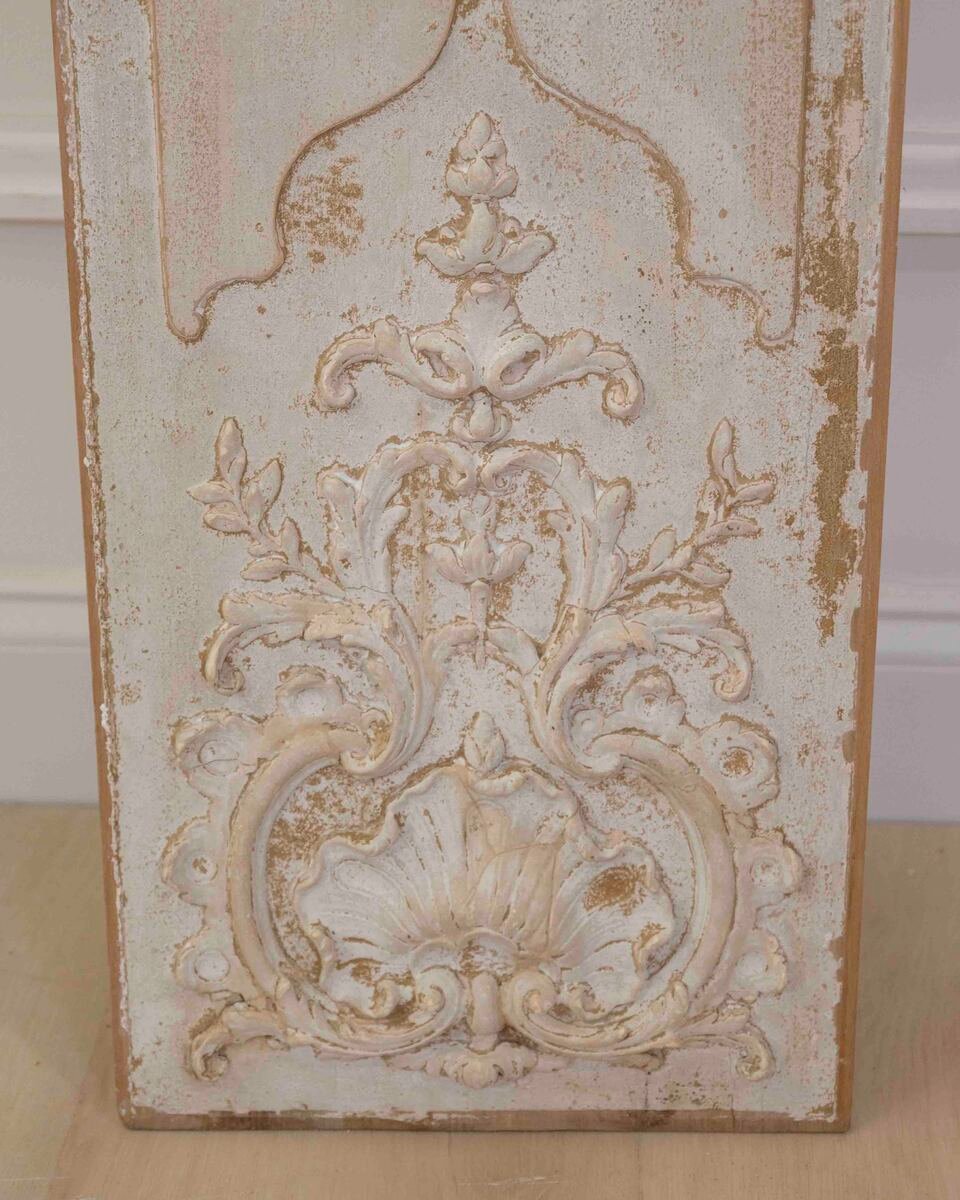 Pair of Antique French Painted Boiserie Panels - JAA