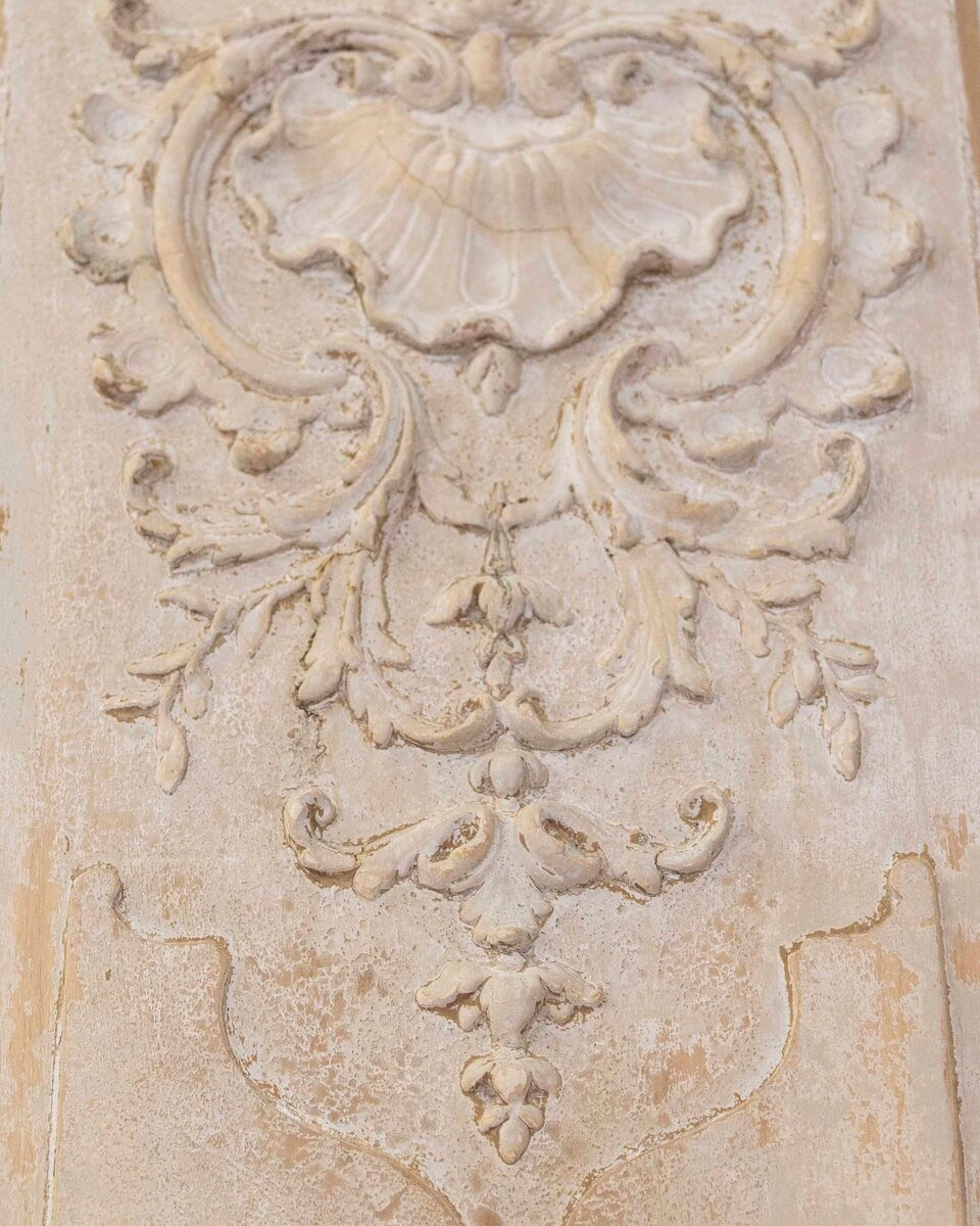 Pair of Antique French Painted Boiserie Panels (2 Panels) - JAA