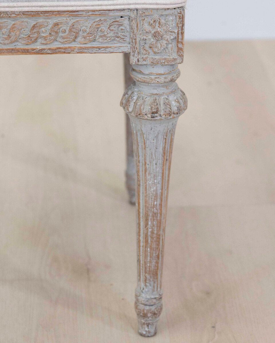 Period Gustavian Foot Stool, circa 1780 - JAA