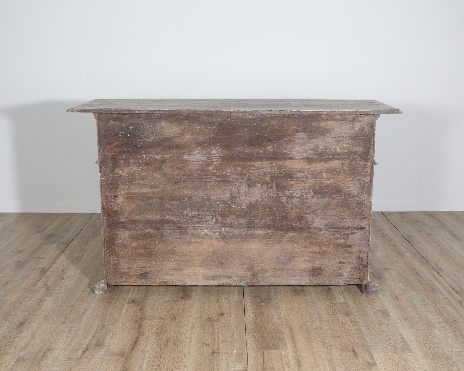 18th Century Italian Painted Sideboard from Umbria with Walnut Top - JAA