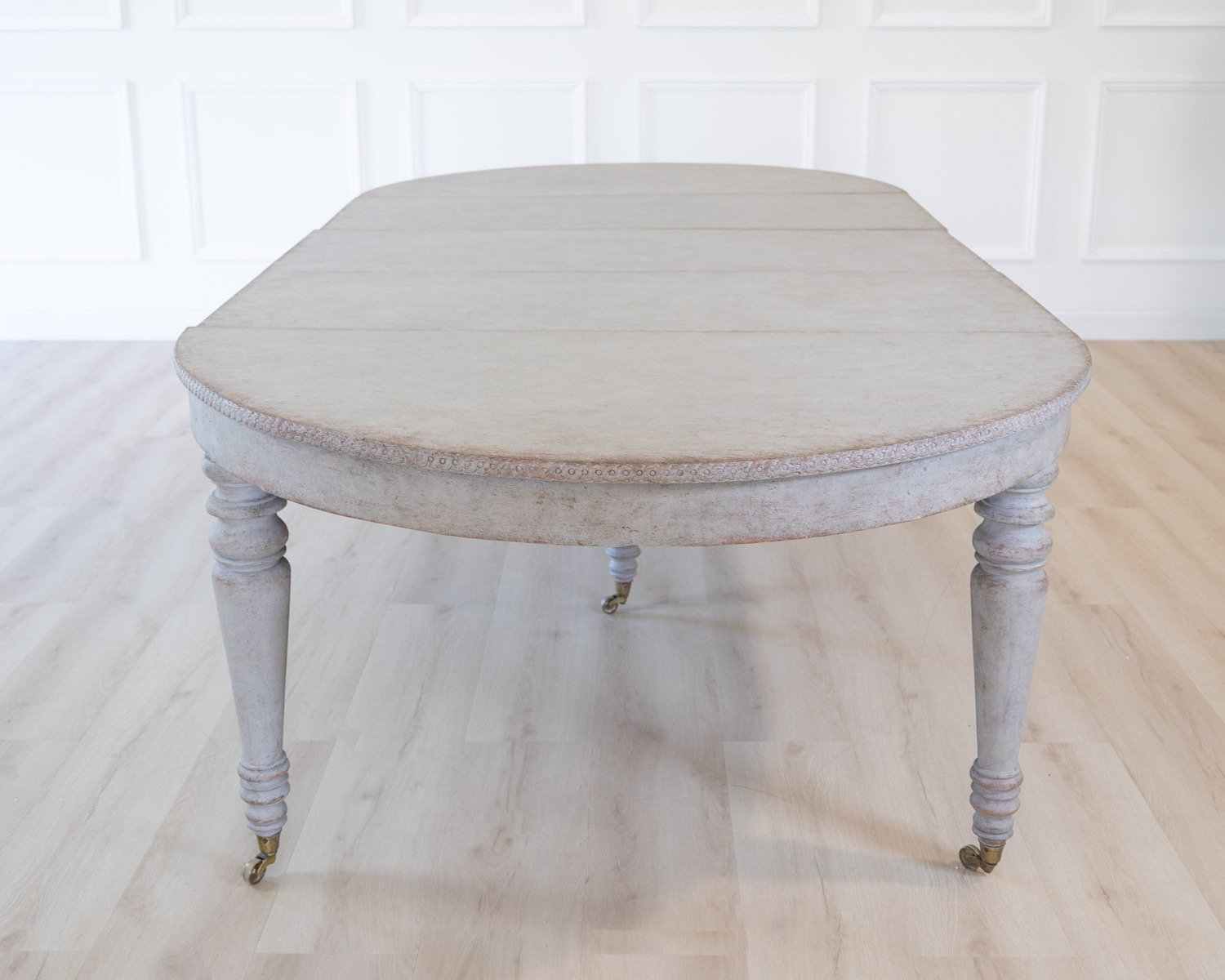 On Hold - A beautiful antique Swedish dining table with three inserts - JAA