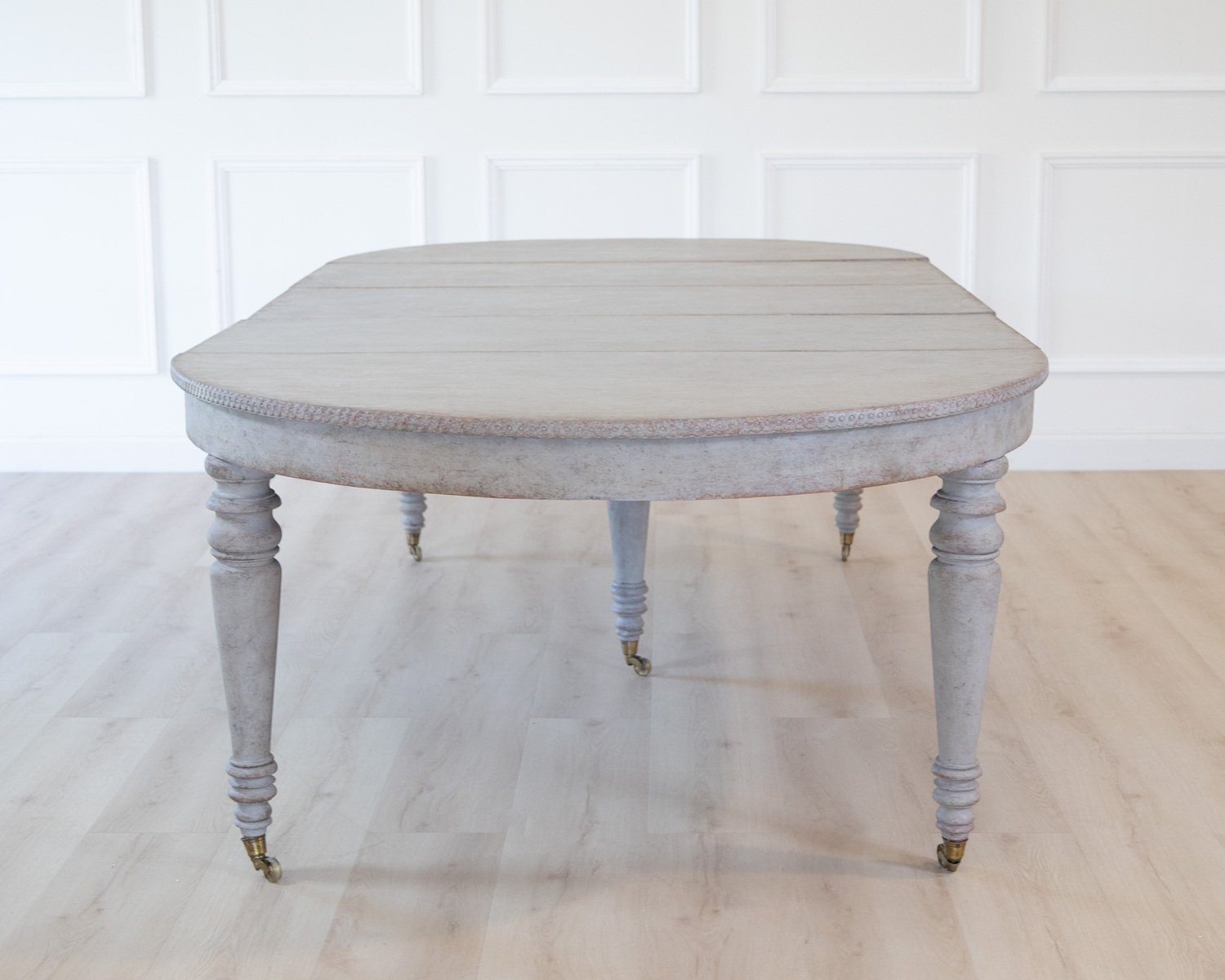On Hold - A beautiful antique Swedish dining table with three inserts - JAA
