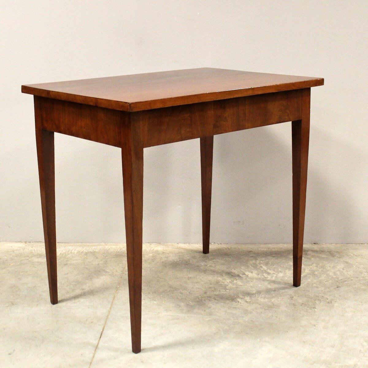 Italian Directoire Walnut Writing Table, Early 19th Century - JAA