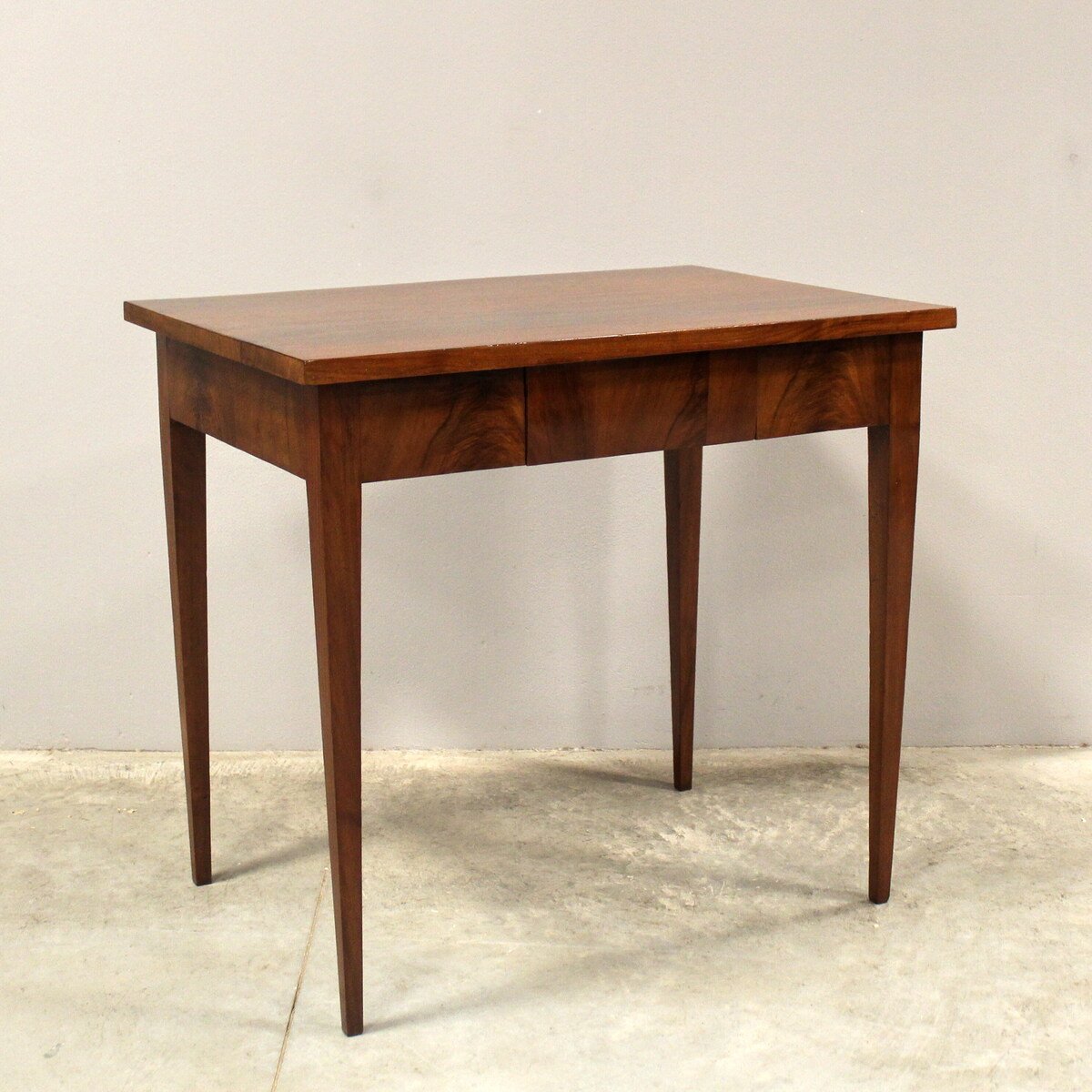 Italian Directoire Walnut Writing Table, Early 19th Century - JAA