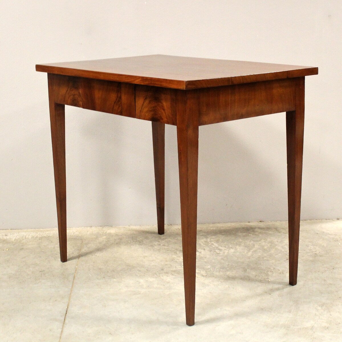 Italian Directoire Walnut Writing Table, Early 19th Century - JAA