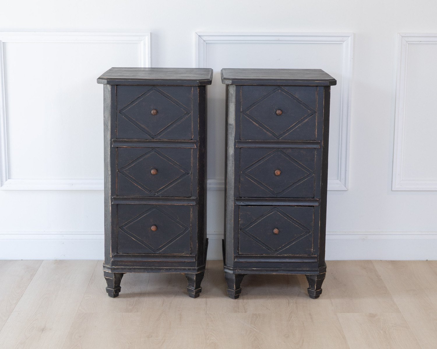 Pair of Swedish Nightstands, circa 1840 - JAA