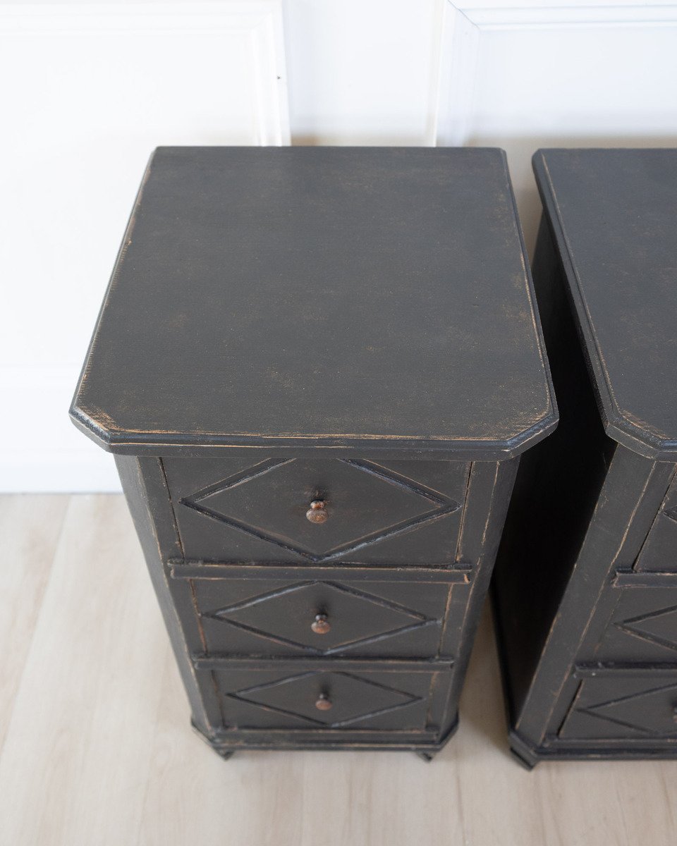 Pair of Swedish Nightstands, circa 1840 - JAA
