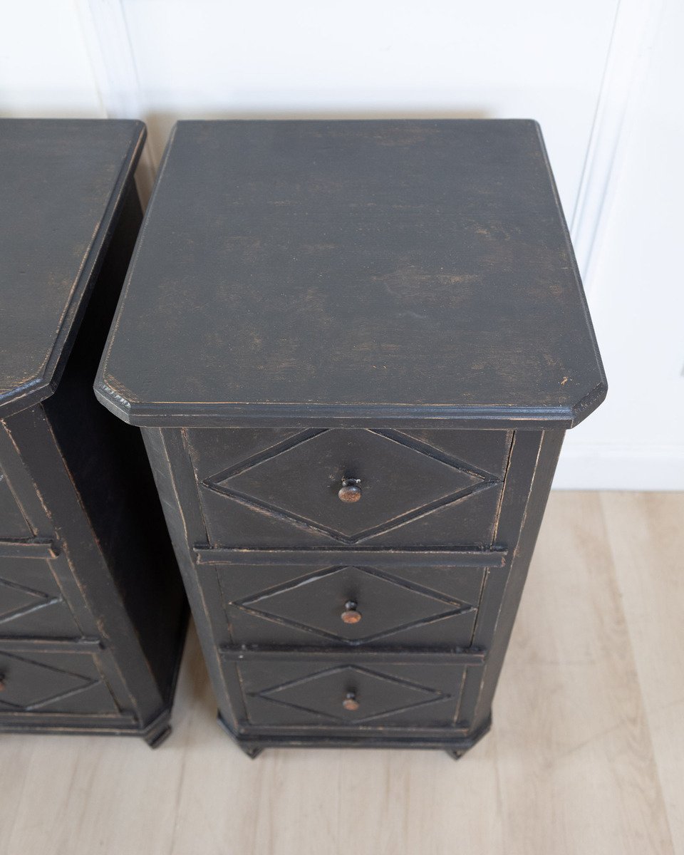 Pair of Swedish Nightstands, circa 1840 - JAA
