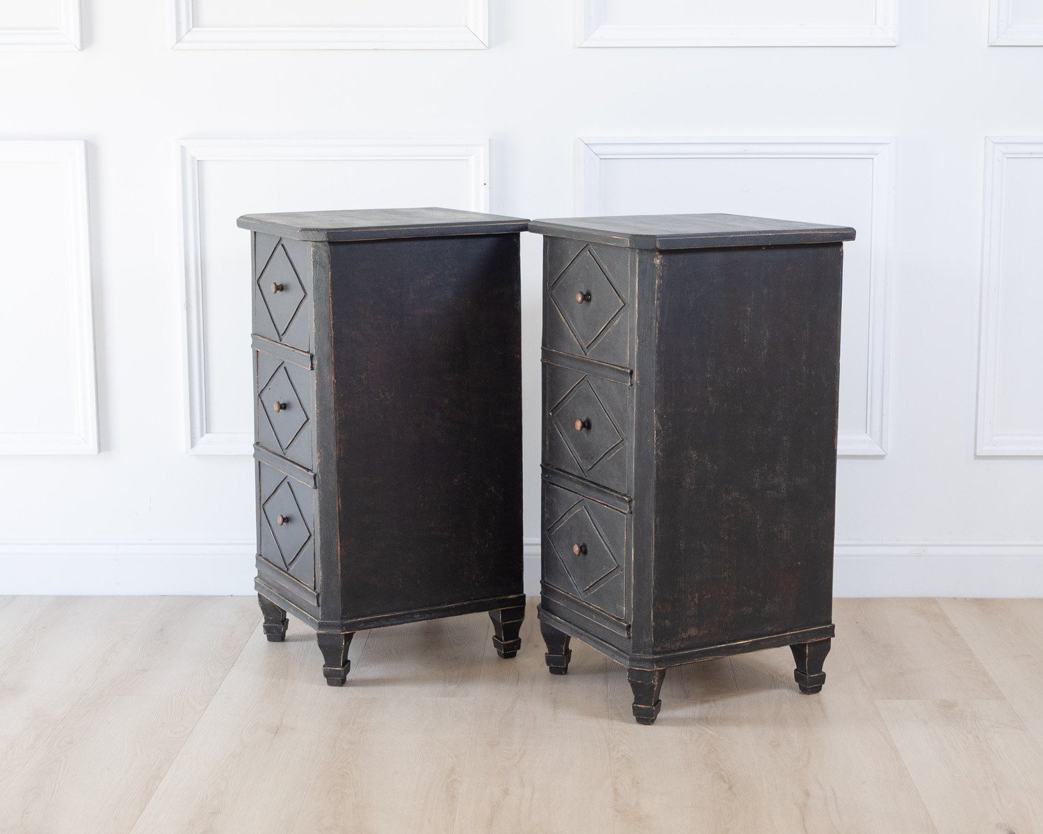Pair of Swedish Nightstands, circa 1840 - JAA