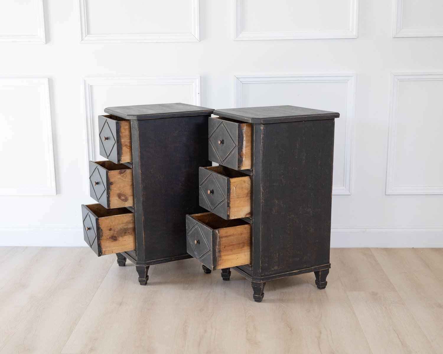Pair of Swedish Nightstands, circa 1840 - JAA