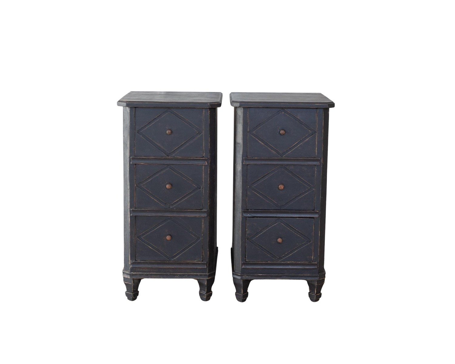 Pair of Swedish Nightstands, circa 1840