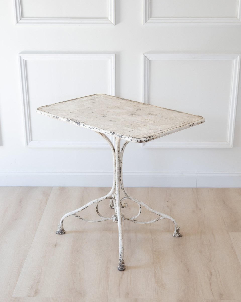 19th Century French Arras Wrought Iron Garden Table - JAA