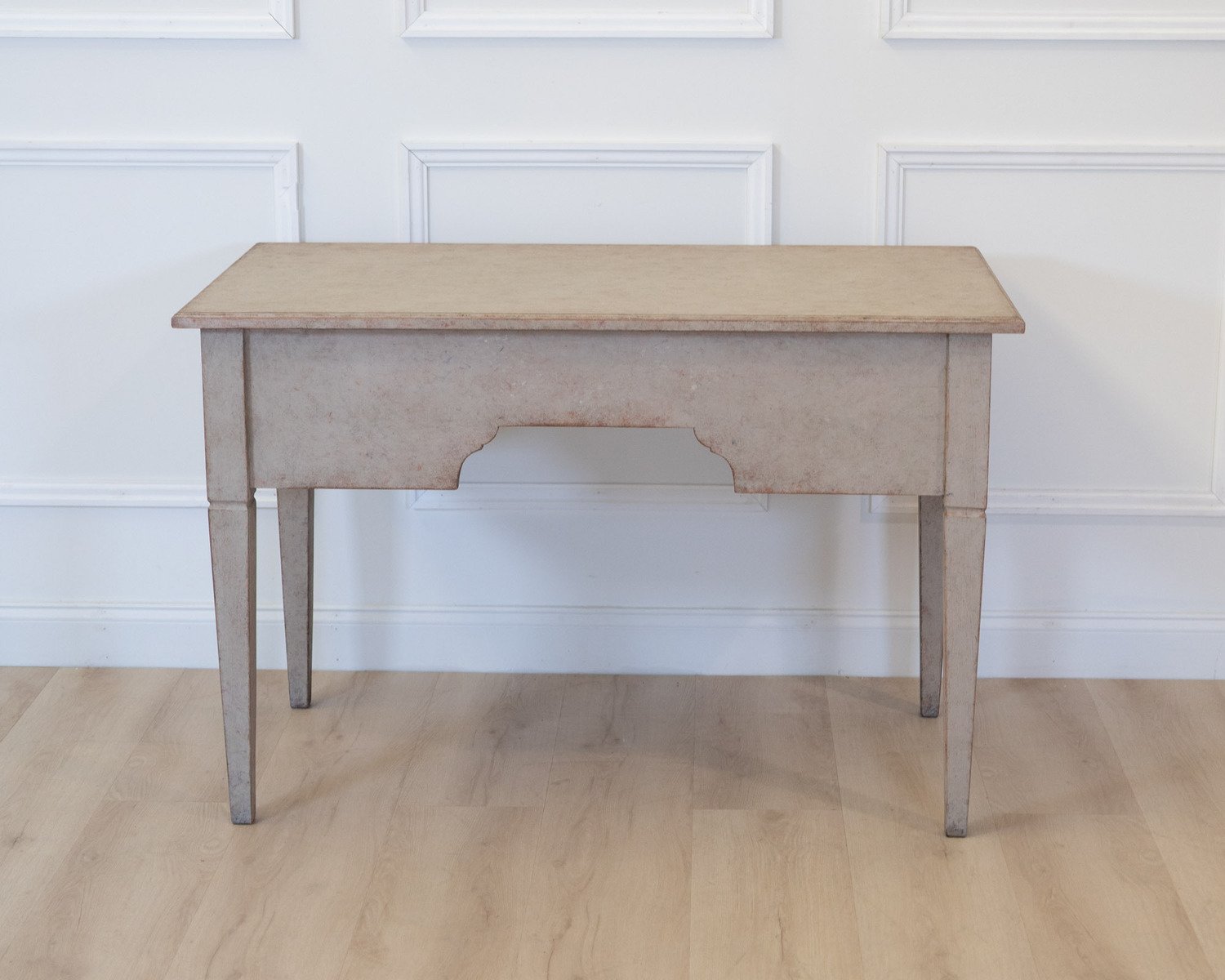 A classic Swedish writing desk in grey - JAA