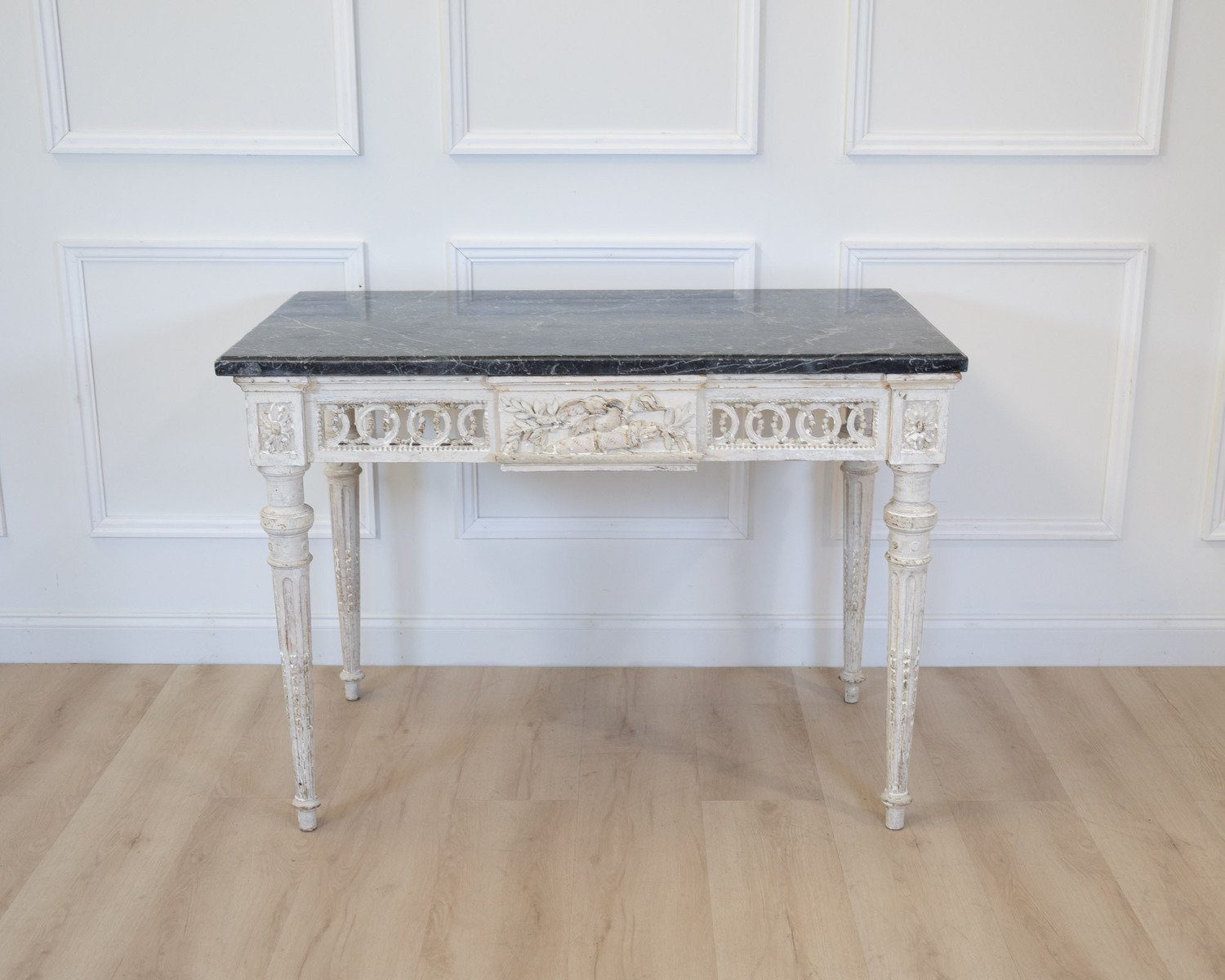 Louis XVI Marble Top Console Late 18th Century - JAA