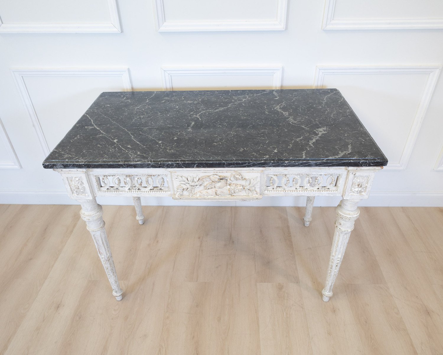 Louis XVI Marble Top Console Late 18th Century - JAA