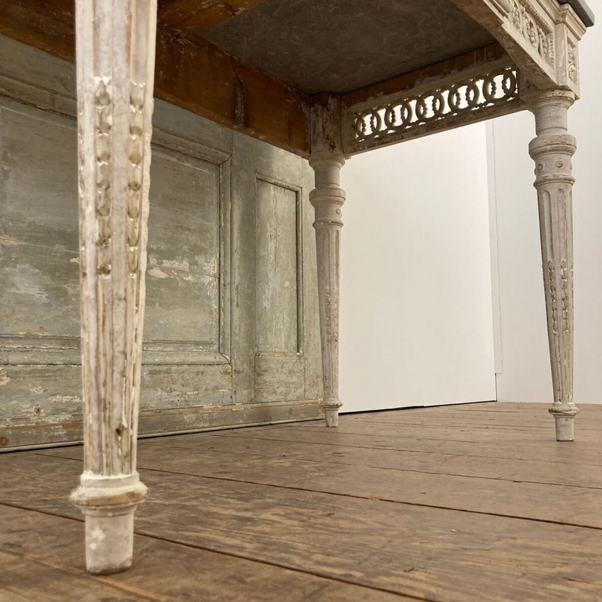Louis XVI Marble Top Console Late 18th Century - JAA