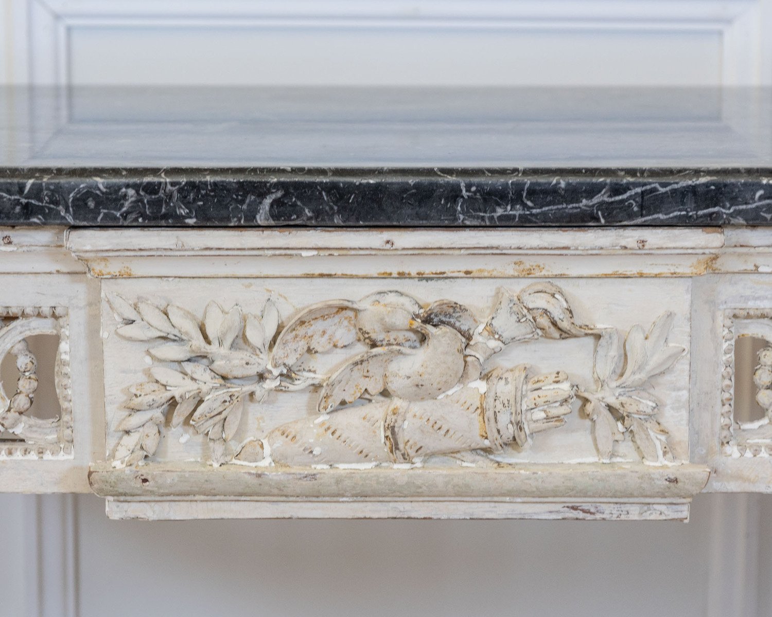 Louis XVI Marble Top Console Late 18th Century - JAA