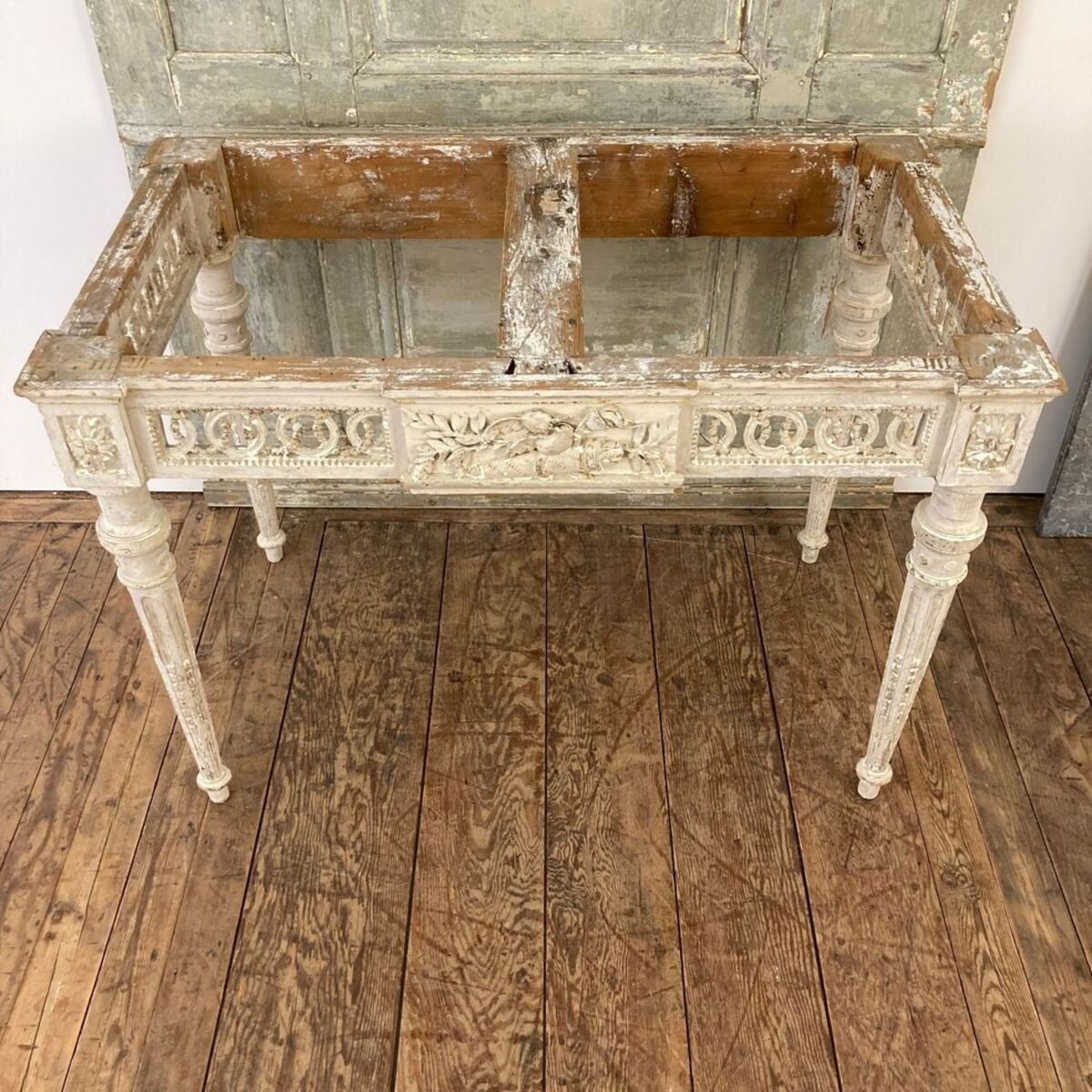 Louis XVI Marble Top Console Late 18th Century - JAA
