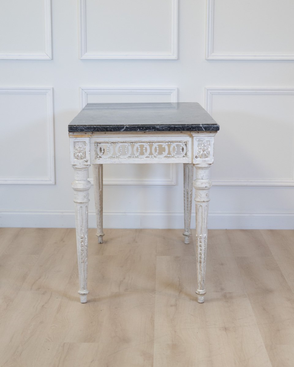 Louis XVI Marble Top Console Late 18th Century - JAA