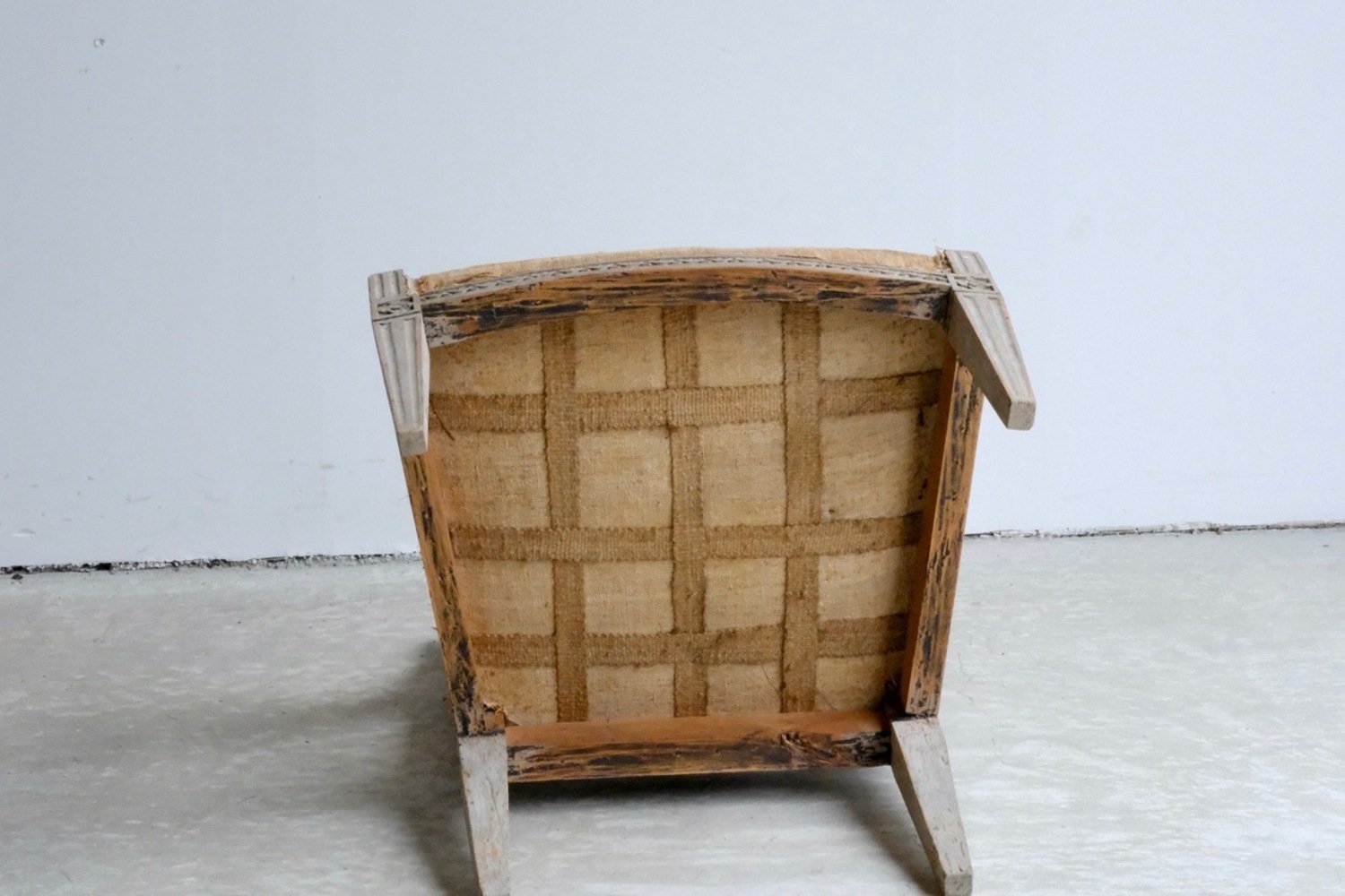 Provincial Gustavian Armchair in Original Paint, circa 1780 - JAA
