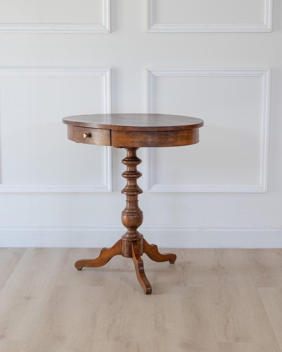 On Hold - Walnut Pedestal Table - JAA
