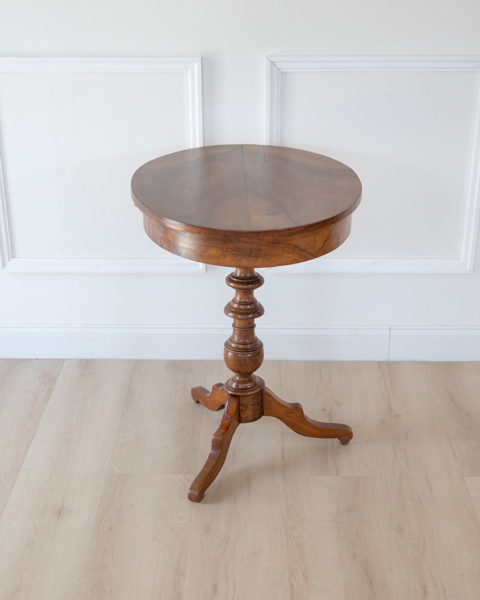 On Hold - Walnut Pedestal Table - JAA