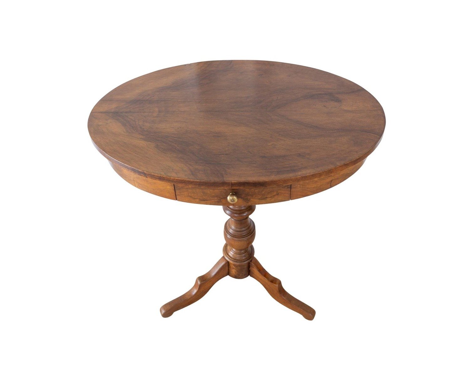 Walnut Pedestal Table