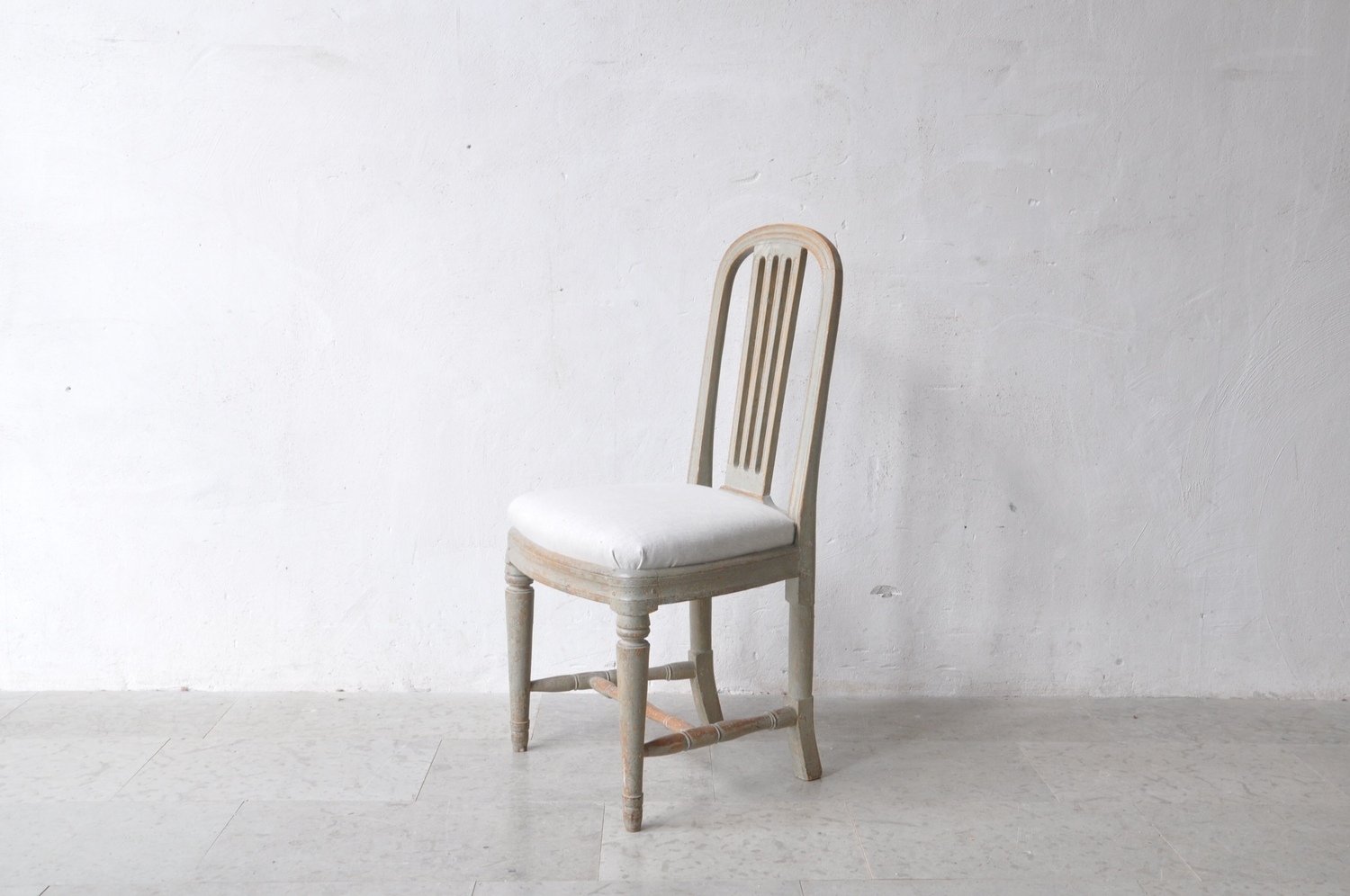 Provincial Gustavian Chair in Original Paint, circa 1780 - JAA